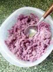 酸奶紫薯泥的做法图解二