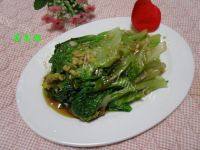 自己做的蚝油生菜