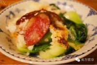 四川版腊味煲仔饭做法图解9)