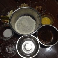 美味的红糖红枣核桃面包做法图解1)