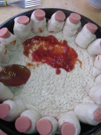 橄榄蔬菜皇冠披萨做法图解22)