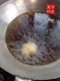 好吃的炸黑米豆渣萝卜丸子做法图解11)