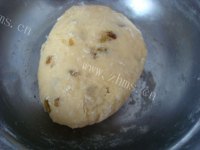 自制葡萄干饼干做法图解5)