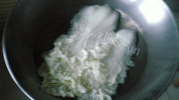清爽的蒸如意菜卷做法图解2)