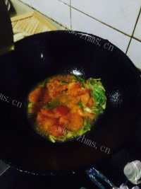 DIY西红柿蛋花汤做法图解5)