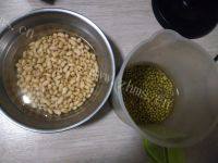 美味的绿豆豆浆做法图解1)