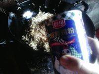 自己做的瘦肉炒面