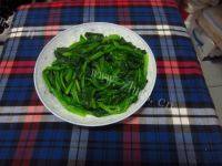 家常凉拌菠菜做法图解5)