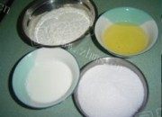 自制美味的8寸戚风蛋糕做法图解1)
