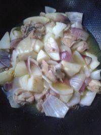 健康美食之咖喱鸡块做法图解7)