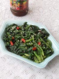 白灼菠菜