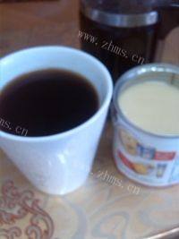 美味的咖啡奶茶做法图解6)