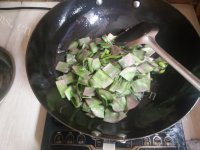家常菜扁豆炒肉做法图解5)
