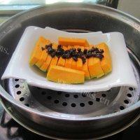 家常菜豆豉蒸南瓜
