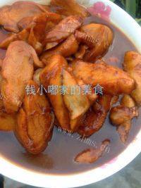 自己做的糖醋面筋