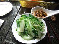香飘的白灼生菜