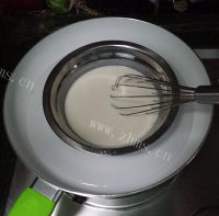 唇齿留香的轻乳酪蛋糕做法图解4)