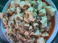 自己做的肉沫豆腐