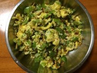 家常菜青椒煎蛋