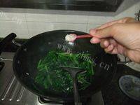家常菜蒜蓉炒菠菜