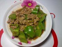 家常菜尖椒肉片