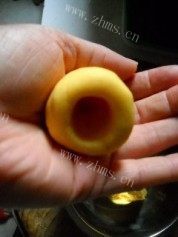 自己做的奶香红薯窝窝头做法图解9)