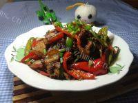 绿色食物小炒肉