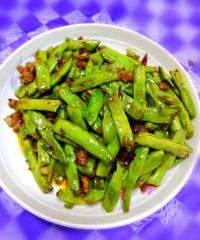 家常干煸四季豆