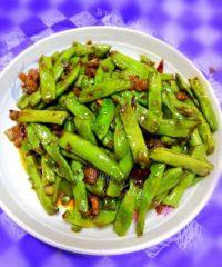 家常干煸四季豆