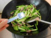 「首发」蒜苔炒肉丝