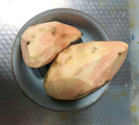 热腾腾的酸奶红薯泥做法图解1)