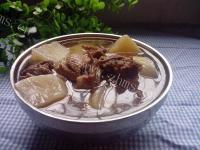 美味的白萝卜煲鸭肉做法图解12)
