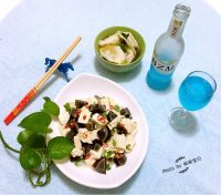 家常皮蛋豆腐做法图解11)