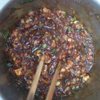 美味的茄子包子做法图解4)