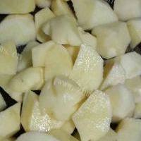 素菜土豆烩丝瓜的做法图解四
