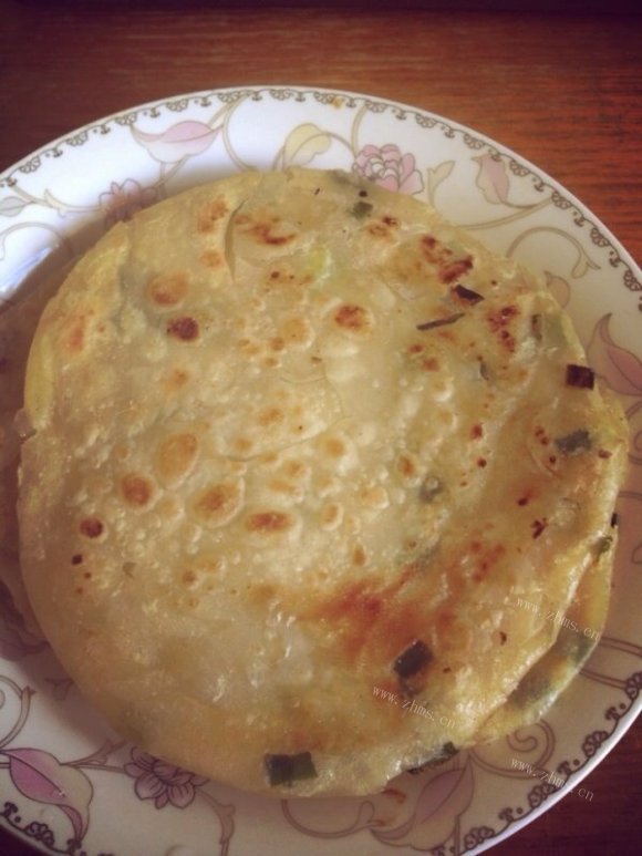咸甜适中的葱油饼