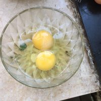 家常菜鸡蛋炒菠菜做法图解2)