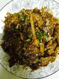 色香味俱全的凉拌牛肉做法图解7)