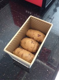 营养的红糖红枣吐司面包做法图解15)