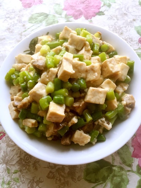香喷喷的肉末豆腐