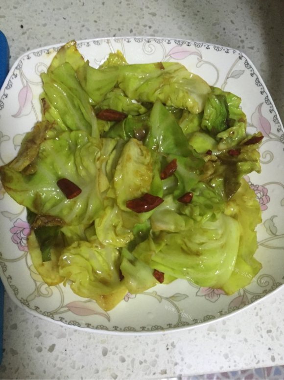 五味俱全的手撕包菜