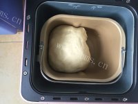 自制酸奶全麦吐司做法图解4)