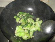 蒜蓉油菜自制做法图解4)