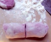 自制紫薯玫瑰花做法图解8)