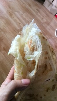 自制葱油手抓饼