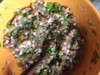 美味的芹菜猪肉馅饺子做法图解11)