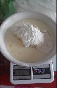 自制芒果千层蛋糕做法图解1)