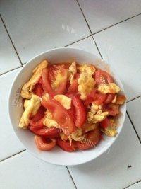 美味可口的番茄炒蛋