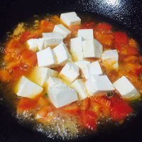 家常菜番茄豆腐做法图解10)