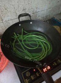 家常菜芝麻酱拌豆角做法图解2)